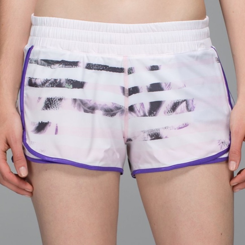 Lululemon Super Squad Short Sunset Stripe Blush Quartz